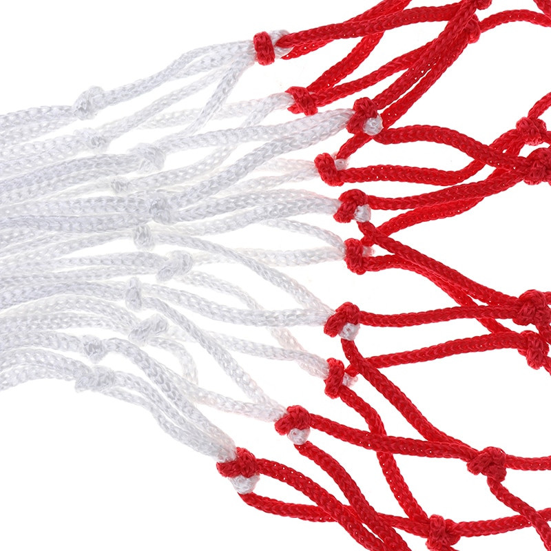 Mreža za košarku Košarkaška mreža za sve vremenske uvjete Bijela+crvena+plava Trobojna mreža za košarkaški obruč Mreža za koš za košarkaški obruč na električni pogon