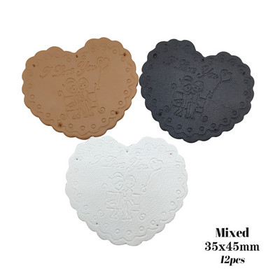 Ma armastan sind käsitsi valmistatud sildid armastajatele kingitus, nahast käsitsi valmistatud südamesiltidega sõbrapäeva mütsi jaoks käsitsi valmistatud rõivad südamesilt