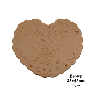 Ma armastan sind käsitsi valmistatud sildid armastajatele kingitus, nahast käsitsi valmistatud südamesiltidega sõbrapäeva mütsi jaoks käsitsi valmistatud rõivad südamesilt