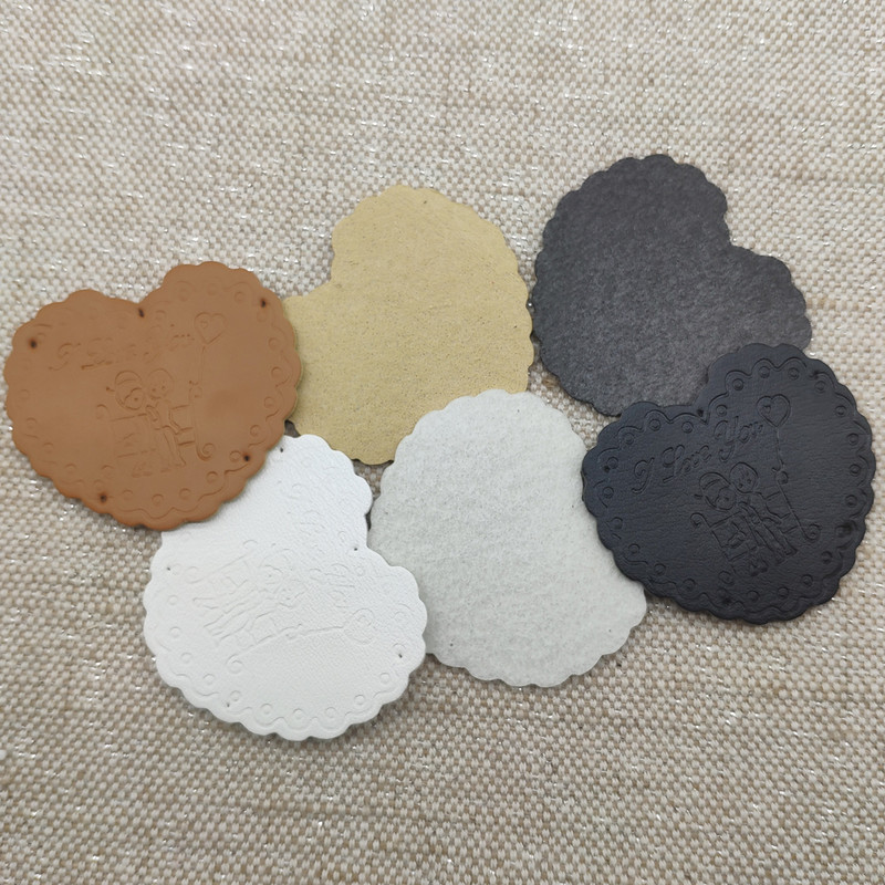 Ma armastan sind käsitsi valmistatud sildid armastajatele kingitus, nahast käsitsi valmistatud südamesiltidega sõbrapäeva mütsi jaoks käsitsi valmistatud rõivad südamesilt