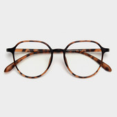 Κορεατική έκδοση Thin Oval Frame Myopia Glasses Female Plain Mirror Eye Frame Frame Literary Retro Glasses