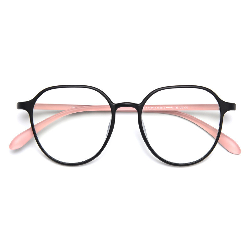 Κορεατική έκδοση Thin Oval Frame Myopia Glasses Female Plain Mirror Eye Frame Frame Literary Retro Glasses