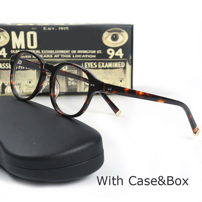 Ανδρικά γυαλιά οράσεως Johnny Depp Σκελετός γυαλιών γυαλιών arthur Style Γυαλιά Διαφανής φακός Επωνυμία σχεδιαστής Υπολογιστής Αρσενικό Vintage