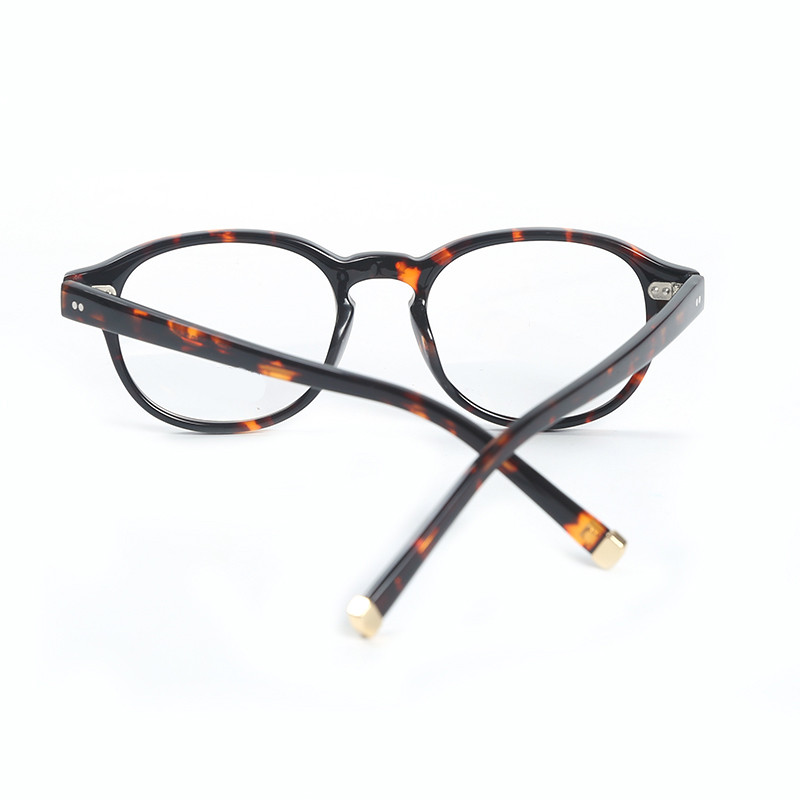Ανδρικά γυαλιά οράσεως Johnny Depp Σκελετός γυαλιών γυαλιών arthur Style Γυαλιά Διαφανής φακός Επωνυμία σχεδιαστής Υπολογιστής Αρσενικό Vintage