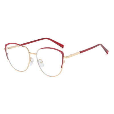 Cat Eye Anti-Blue Light Γυαλιά Ανδρικά Γυναικεία Μεταλλικά Γυαλιά Οράσεως Οπτικά Μόδα Γυαλιά Υπολογιστή Νέα Γυαλιά Anti Blu Ray TR90