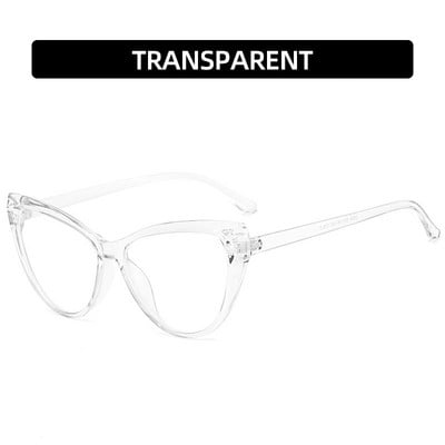 Gradient Cat Eye Αντι-μπλε Σκελετοί Γυναικείων Γυαλιών Επωνυμίας Σχεδιαστής Πλαστικά Γυναικεία Γυαλιά Classic Retro Σκελετός Γυναικείο Γυαλί