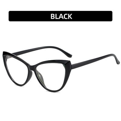 Gradient Cat Eye Αντι-μπλε Σκελετοί Γυναικείων Γυαλιών Επωνυμίας Σχεδιαστής Πλαστικά Γυναικεία Γυαλιά Classic Retro Σκελετός Γυναικείο Γυαλί
