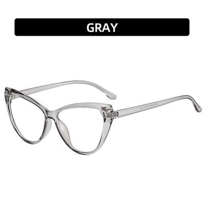 Gradient Cat Eye Αντι-μπλε Σκελετοί Γυναικείων Γυαλιών Επωνυμίας Σχεδιαστής Πλαστικά Γυναικεία Γυαλιά Classic Retro Σκελετός Γυναικείο Γυαλί