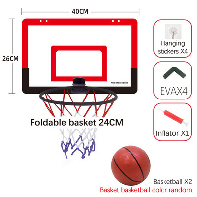 Kaasaskantav naljakas minikorvpallirõngaste mänguasjade komplekt siseruumides kasutamiseks mõeldud kodus Korvpallifännid Spordimängud Mänguasjakomplekt Lastele Lapsed Täiskasvanud