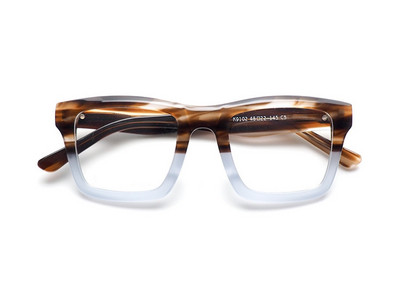 Retro atsetaadist prillide raamid Suure raamiga Meeste Naiste Optilised Mood Arvutiprillid 50042