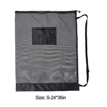 Мрежеста чанта за съхранение на баскетболна футболна чанта за плуване Мрежа за съхранение на волейболна топка Баскетболна мрежа Играчки Органайзер за топка за плаж