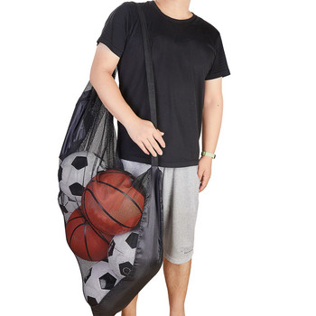 Τσάντα με δίχτυ αποθήκευσης ποδοσφαίρου μπάσκετ Τσάντα δίχτυ αποθήκευσης μπάλας βόλεϊ κολύμβησης Δίχτυ μπάσκετ Παιχνίδια Float Ball Organizer για παραλία