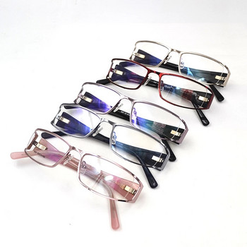 Издълбана метална рамка за очила за жени Дамски очила с пълна рамка с висока разделителна способност, високо качество