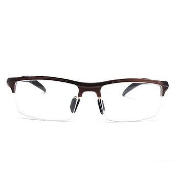 MINCL Нови мъжки спортни алуминиеви магнезиеви рамки за очила Рамки за половин очила Рамки за диоптрични очила Рамки за оптични очила NX