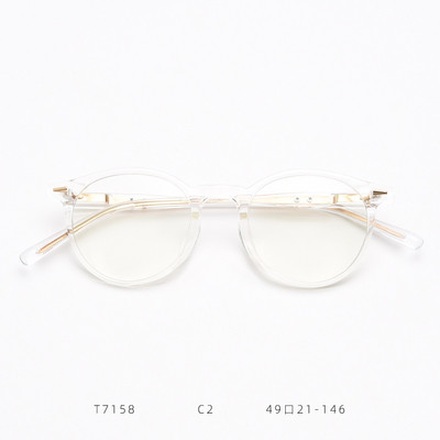 Στρογγυλά γυαλιά Luxury Designer Vintage γυναικεία γυαλιά TR90 με σκελετό Συνταγογραφικά Γυαλιά Ανδρικά Διαφανή Γυαλιά Υπολογιστή