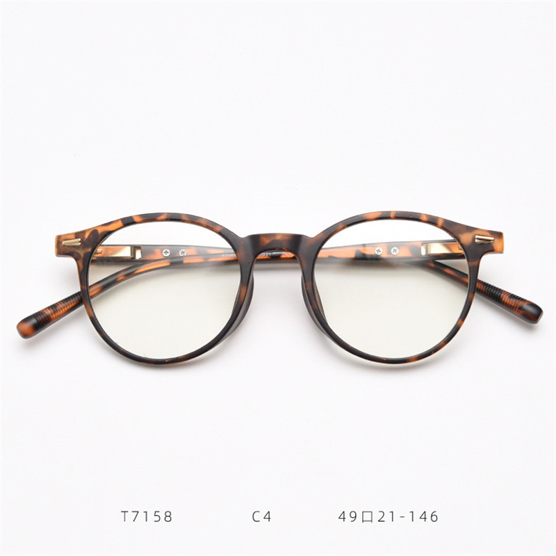 Ümmargused prillid Luksuslik disain Vintage TR90 naiste prillid raamiga retseptiprillid Meeste arvuti läbipaistvad prillid