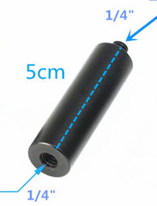 Jadkinsta 15 mm strypo įtaisas, 1/4 3/8 tvirtinimo jungiamasis sraigtinis adapteris, skirtas DSLR fotoaparato fotostudijos priedams