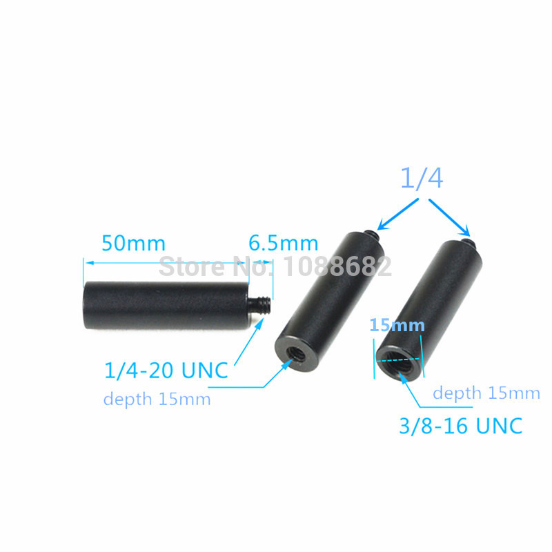 Jadkinsta 15 mm strypo įtaisas, 1/4 3/8 tvirtinimo jungiamasis sraigtinis adapteris, skirtas DSLR fotoaparato fotostudijos priedams