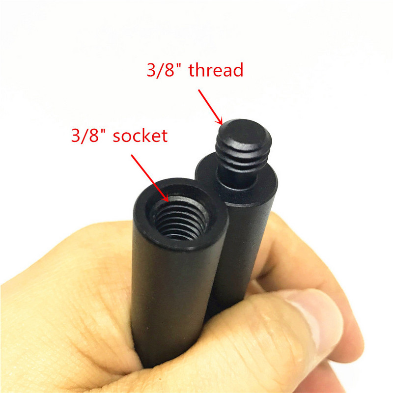 Jadkinsta 15 mm strypo įtaisas, 1/4 3/8 tvirtinimo jungiamasis sraigtinis adapteris, skirtas DSLR fotoaparato fotostudijos priedams