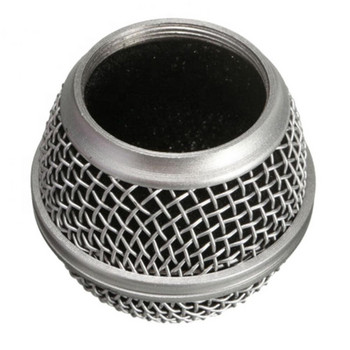 Резервна решетка на микрофона Мрежеста сферична глава Кабелна решетка за безжичен микрофон за Shure Beta 58A 87A за SM58 Аксесоари за микрофон