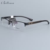 Bellcaca Spectacle Frame Ανδρικά γυαλιά Nerd Computer Optical Transparent Clear Lens Eye Glasses Σκελετός για Αντρικά Γυαλιά 12008