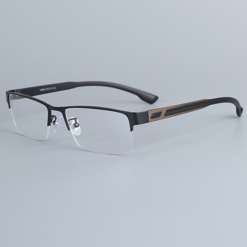 Bellcaca Spectacle Frame Ανδρικά γυαλιά Nerd Computer Optical Transparent Clear Lens Eye Glasses Σκελετός για Αντρικά Γυαλιά 12008
