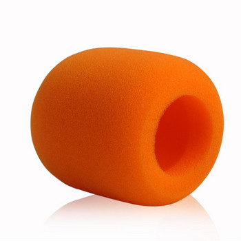 Μικρόφωνο Pop Filter Sponge Multicolor Replacement Foam Ασύρματο συμπυκνωτή Μικρόφωνο Παρμπρίζ Κάλυμμα αφρού σχήματος μπάλας