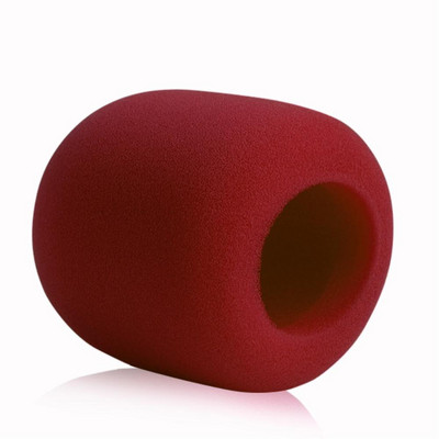 Mikrofonas Pop filtro kempinė Kelių spalvų pakaitinis putplastis Belaidis kondensatorius Mikrofonas Priekiniai stiklai Rutulio formos dangtelio putos