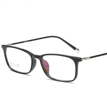 Σκελετός TR90 Alloy Glasses Men Myopia Eye Glass Συνταγογραφούμενα γυαλιά Σκελετοί Νέας σχεδίασης Screwless Optical Eyewear 9814