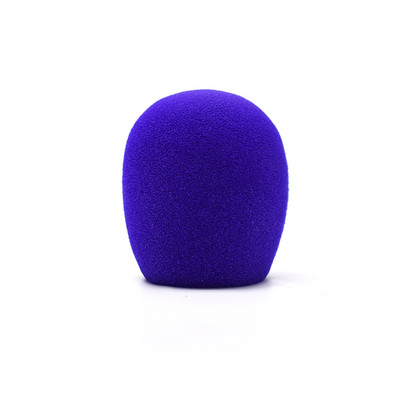 Mikrofono kempinės dangtelis su mikrofono anti-roll anti-slid dėklu Mikrofono apsauga silikono žiedo apačios strypo rankovės laikiklis