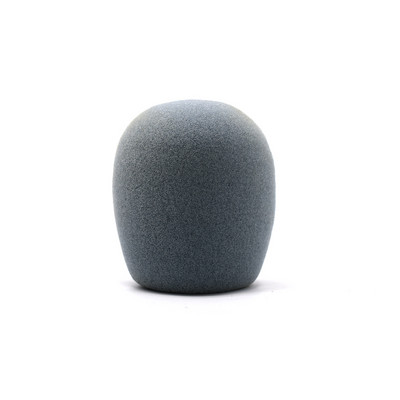 Mikrofono kempinės dangtelis su mikrofono anti-roll anti-slid dėklu Mikrofono apsauga silikono žiedo apačios strypo rankovės laikiklis