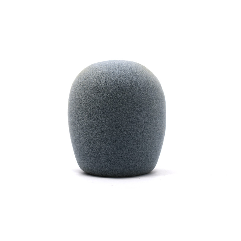 Mikrofono kempinės dangtelis su mikrofono anti-roll anti-slid dėklu Mikrofono apsauga silikono žiedo apačios strypo rankovės laikiklis