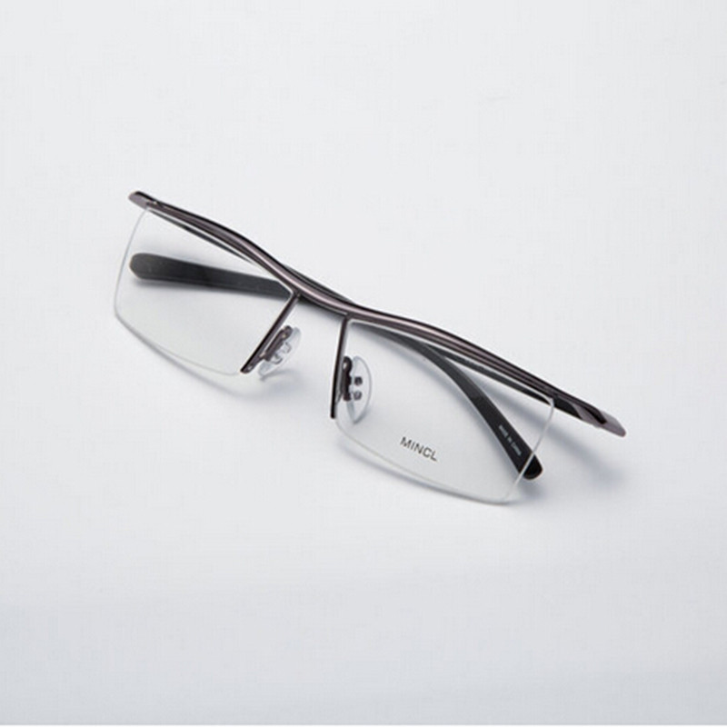 Férfi Optikai keretek Szemüvegkeretek Kereskedelmi szemüvegek Divat Szemüvegkeret Rövidlátás Titán keret TR90 Lábak