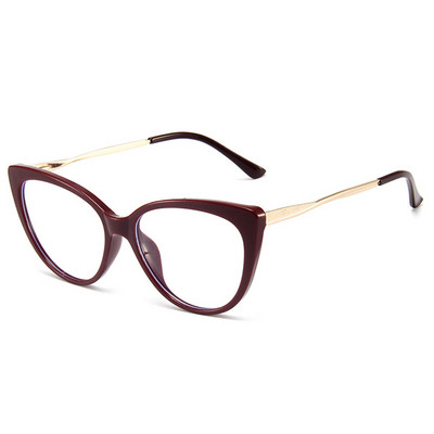 Fashion Cat Eye Οπτικά Γυαλιά Σκελετοί Γυναικεία Vintage Clear Lens Οπτικά Γυαλιά Σκελετός Συνταγογραφούμενα Γυαλιά