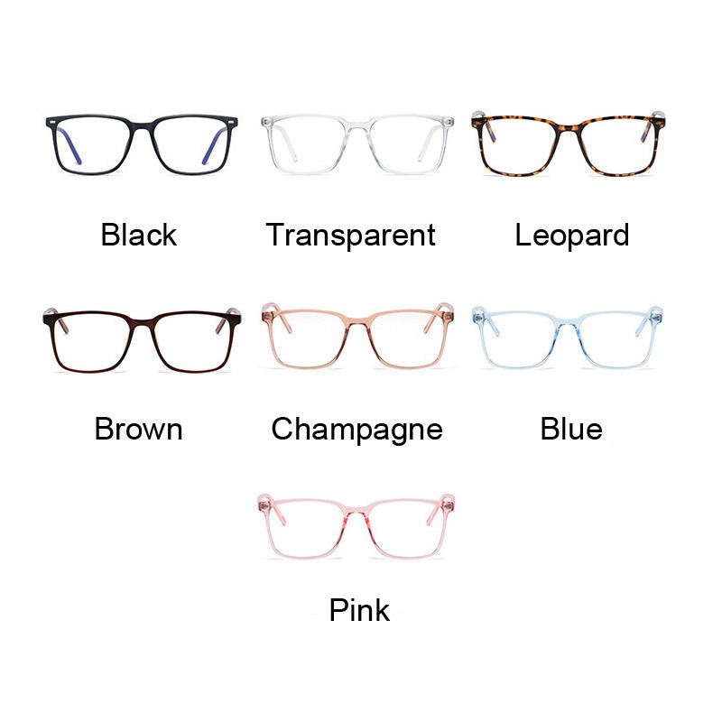 Kvaliteetsed ruudukujulised prillid, mehed, naised, bränd Disainer Vintage prillid meestele naistele läbipaistvad antisinised hele läbipaistvad prillid