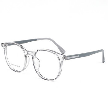 Fashion Retro Round Spectacle Ultra Light TR90 Διαφανή Γυαλιά Οπτικός Συνταγογραφούμενος Σκελετός Myopia Ανδρικά Γυναικεία Γυαλιά WH039