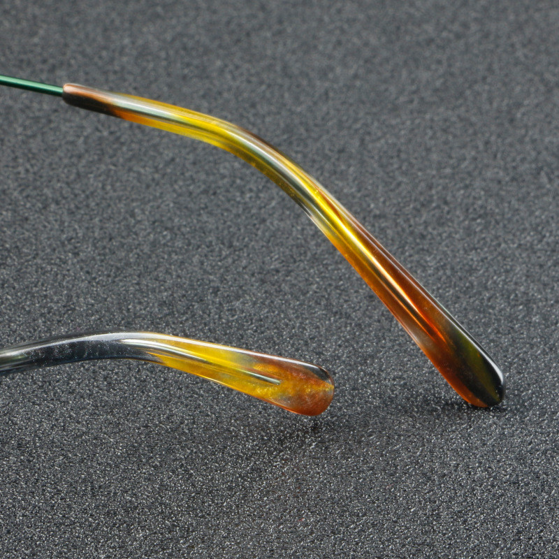 55275 Vintage Acetate Γυαλιά Σκελετός για Άντρες Γυναικείες Στρογγυλά Γυαλιά Γυαλιά Myopia Optical Glasses Retro Luxury Spectacles