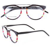 Vintage naiste ümmargused prilliraamid Meeste optilised prillide raamid Retseptiga Topeltsild Retroprillid Punased optilised prillid