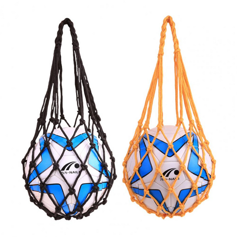 Τσάντα με δίχτυ μπάσκετ Τσάντα με δίχτυ αποθήκευσης ποδοσφαίρου Nylon έντονη τσάντα αποθήκευσης Μονή μπάλα φορητός εξοπλισμός Αθλητικός εξοπλισμός Τσάντα βόλεϊ ποδοσφαίρου