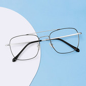 Retro Full Rim Irregular Spectacles Γυαλιά από καθαρό Titanium Frame For Unisex Myopia Eyewear Hot Selling Νέα άφιξη