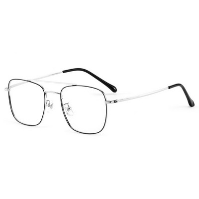 Retro Full Rim Irregular Spectacles Γυαλιά από καθαρό Titanium Frame For Unisex Myopia Eyewear Hot Selling Νέα άφιξη