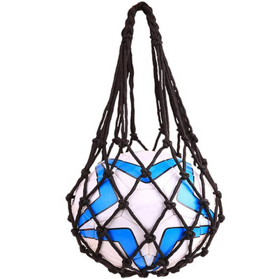 Τσάντα με δίχτυ μπάσκετ Τσάντα ποδοσφαίρου ποδοσφαίρου Διχτυωτός χώρος αποθήκευσης Αθλητική θήκη νάιλον τσάντα μεταφοράς Ανθεκτικό μονό φορείο για μπάλα