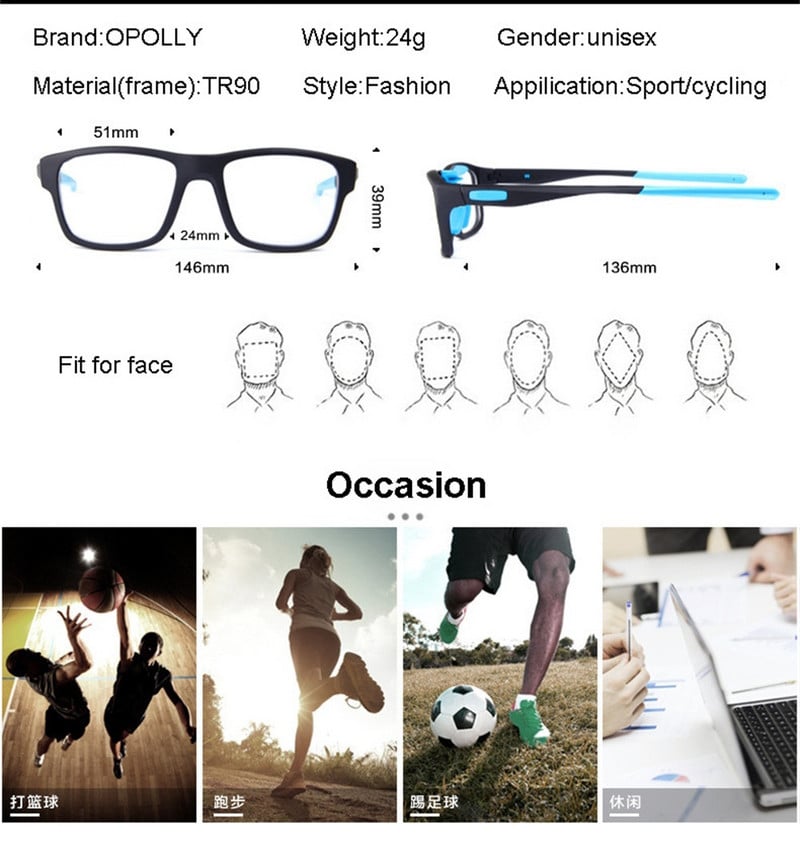 Νέα ανδρικά επαγγελματικά γυαλιά μπάσκετ με σκελετό γυαλιά γυμναστικής αθλητικά γυαλιά σκελετός ποδηλασίας εξωτερικού χώρου
