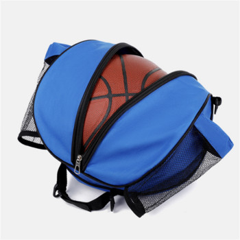Σακίδιο πλάτης μπάσκετ με στρογγυλό πλέγμα Αθλητικές προπονήσεις Τσάντες ώμου Ποδόσφαιρο Ποδόσφαιρο Μπάλα βόλεϊ Fitness Αποθήκευση Γυμναστήριο σάκος