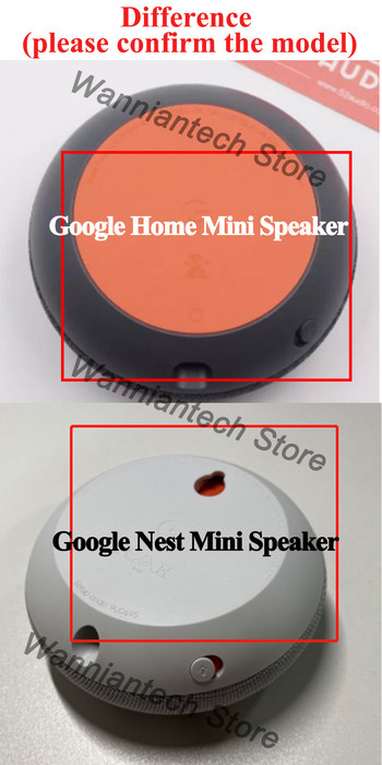 Βάση στήριξης τοίχου εξόδου για Google Home Mini (1ης γενιάς) Διαχείριση καλωδίου Google Nest Mini (2ης γενιάς) για έξυπνο ηχείο Google Mini
