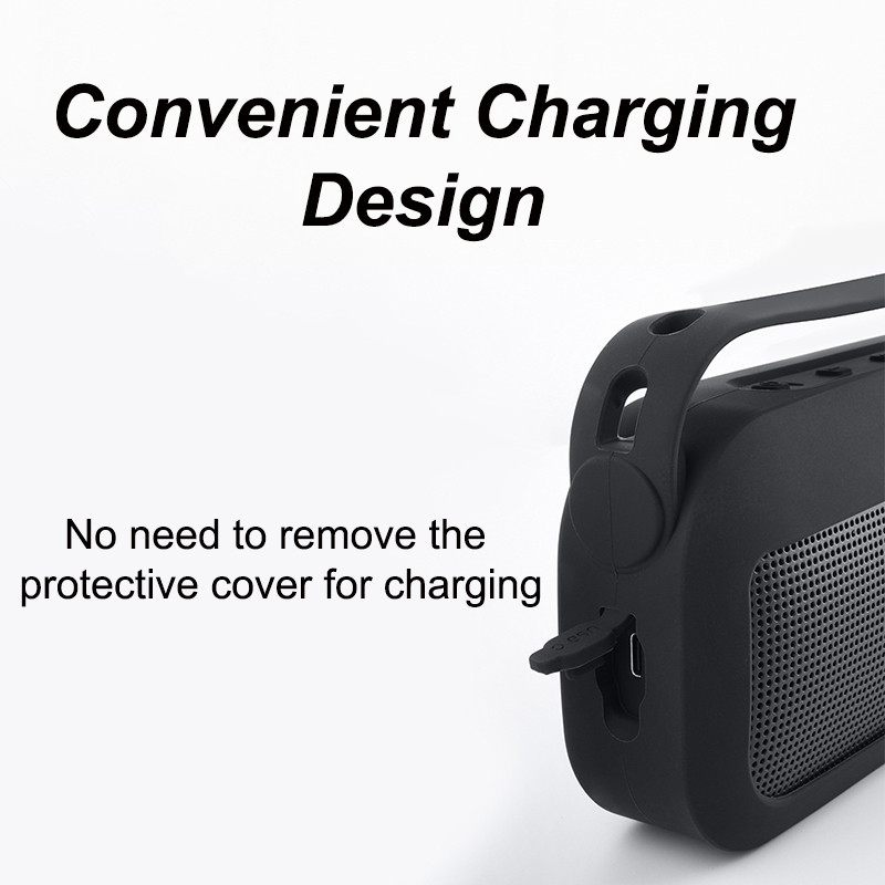 Zaštitna silikonska maska za prijenosno kućište BOSE SoundLink Flex Bluetooth zvučnika s remenom za nošenje