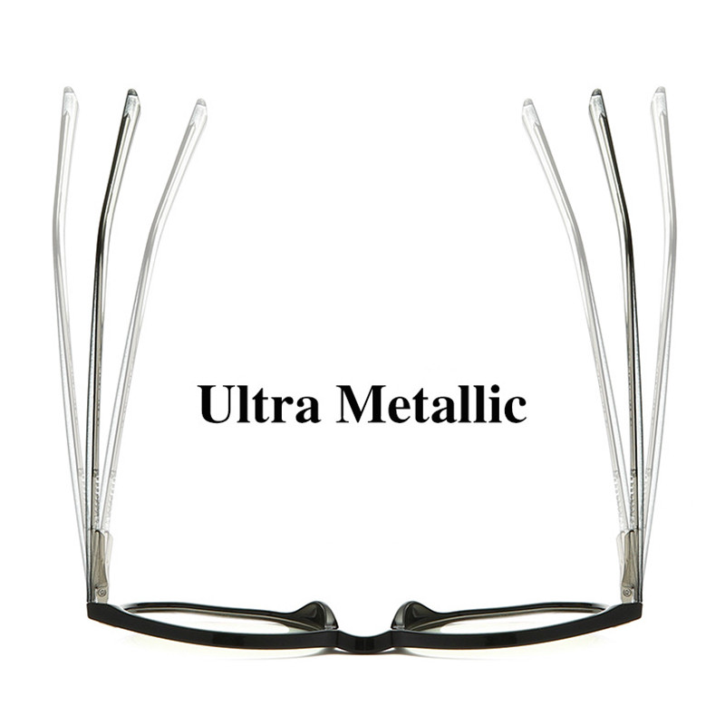 Sinist valgust blokeerivate prillide raam meestele ja naistele Optiline retseptiga prillide raam täisraamiga plastikprillid Rx-ble