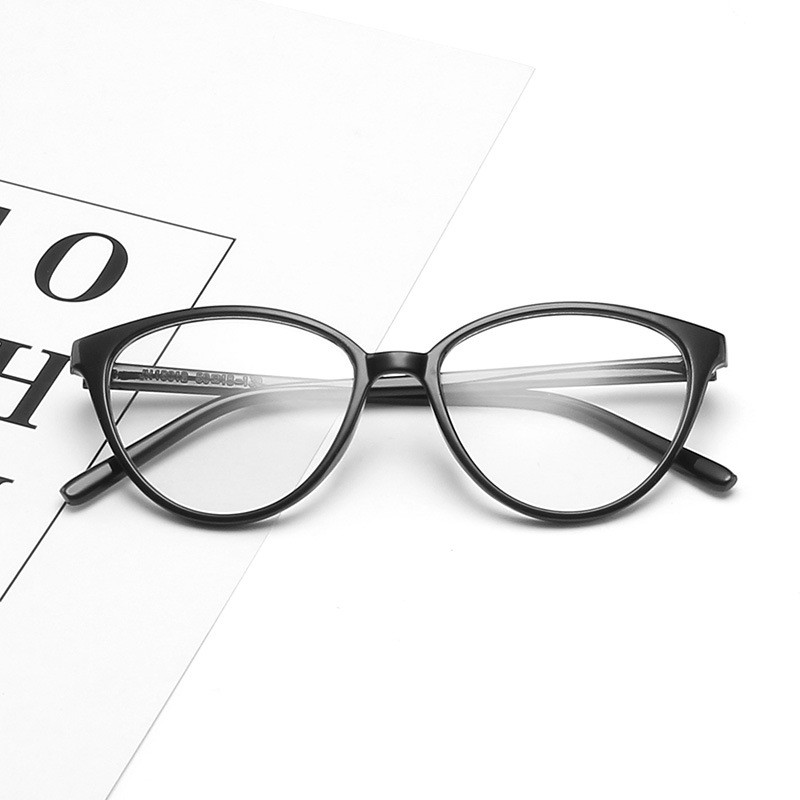 Modne mačkaste naočale, ženske prozirne plastične okvire, optičke leće, ženske naočale, računalne naočale protiv plavog svjetla Oculos