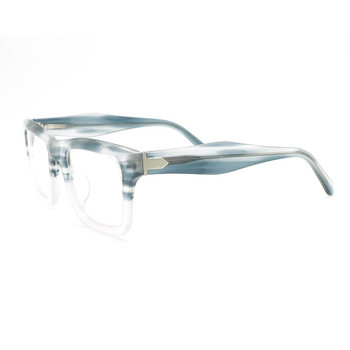 Винтидж ръчно изработени ацетатни очила с квадратна рамка Мъжки оптични очила Сменяеми лещи Диоптрични очила за жени Очила