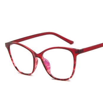Модни квадратни рамки за очила с котешки очи Дамски модерни оптични компютърни прозрачни очила Дамски прозрачни очила Feminino Armacao